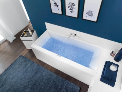Квариловая ванна Villeroy&Boch Squaro Edge 12 170x75 UBQ170SQE2DV-01 без гидромассажа