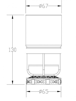 Подстаканник ZorG SL AZR 24 SL Серебро