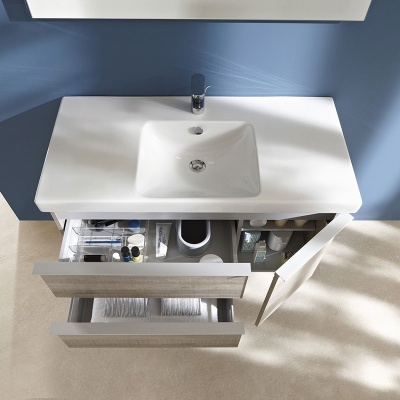 Тумба под раковину Jacob Delafon Odeon Up 100 EB891-N18 подвесная Белая