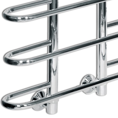 Водяной полотенцесушитель Ника Mix Вираж 120x60 Хром