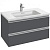 Тумба под раковину Jacob Delafon Vox 80 EB2028-RA-442 подвесная Серый антрацит
