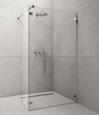 Душевая стенка Radaway Euphoria W3 Walk-in 100 фурнитура Хром стекло прозрачное