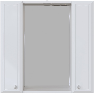 Комплект мебели для ванной San Star Шармель 90 70.1-1.5.1.+CLS90SLWB01+109.1-2.5.1. Белый