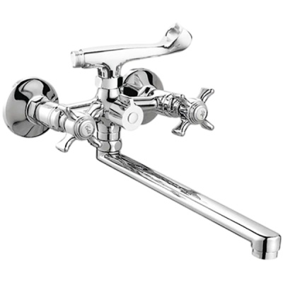 Смеситель для ванны Mixxus Zeus 140 Euro MX0181 универсальный Хром