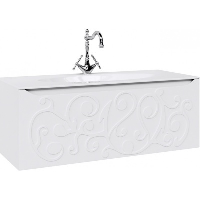 Тумба под раковину Aqwella Clarberg Elegance 120 EL0112 подвесная Белая