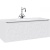 Тумба под раковину Aqwella Clarberg Elegance 120 EL0112 подвесная Белая