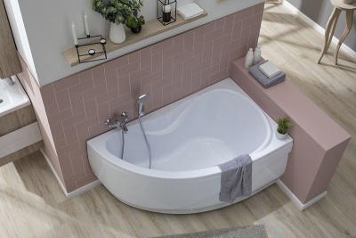 Акриловая ванна Aquanet Maldiva 150x90 R 204002 без гидромассажа