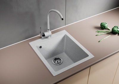 Кухонная мойка Mixline ML-GM14-310 525093 Серая