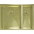 Кухонная мойка Seaman Eco Marino SME-575DR-Light Gold.A Светлое золото