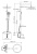 Душевая система WasserKRAFT Thermo A18801 с термостатом Хром