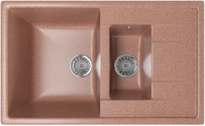 Кухонная мойка Mixline ML-GM22-307 525181 Терракот