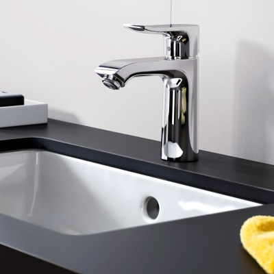 Смеситель для раковины Hansgrohe Metris 31080000 Хром