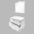 Тумба с раковиной Comforty Монако 100 4136346 Белая Тумба с раковиной Comforty Монако 100 4136346 Белая