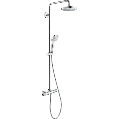 Душевая система Hansgrohe Croma Select E 27257400 Хром Белый
