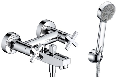 Смеситель для ванны WasserKRAFT Weser 7801 Хром