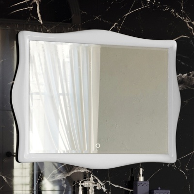 Зеркало Aima Design Amethyst 105 Light Белое