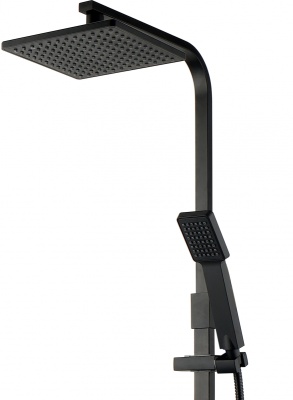 Душевая система Aquanet Gotic AF440-72-S-B Черная