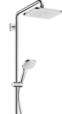 Душевая система Hansgrohe Croma E Showerpipe 27687000 с термостатом Хром