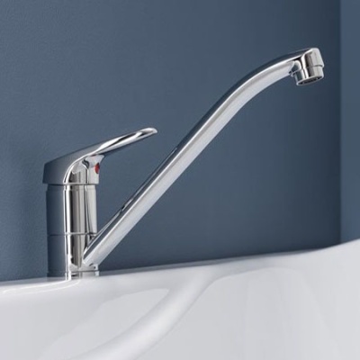 Смеситель для кухни Aquanet Round Handle SD90705 Хром