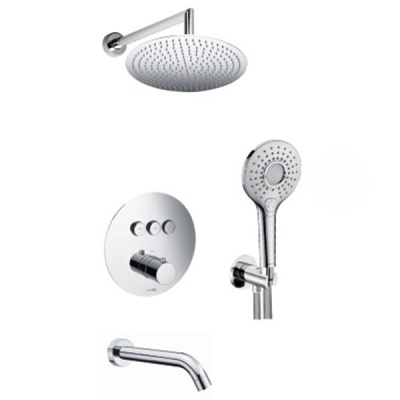 Душевая система WasserKRAFT Dinkel A175817 с термостатом Хром