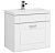 Тумба под раковину Aquanet Рондо 70 189155 подвесная 1 ящик Белая