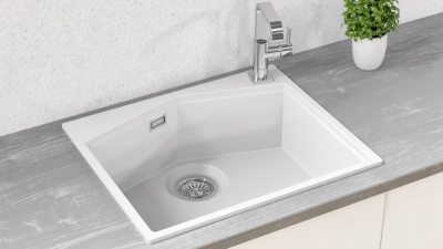 Кухонная мойка KitKraken Ocean Graphite 60 Темно-серая