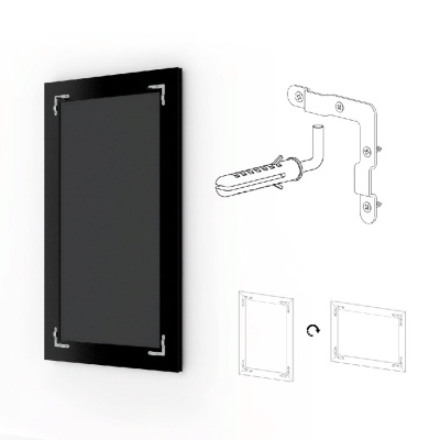 Зеркало Evoform Exclusive 87х57 Бронзовый акведук