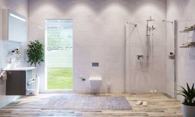 Душевой уголок WasserKRAFT Aller 10H 120x90 Белый Хром