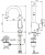Смеситель для раковины Ideal Standard Vito B0410AA Хром
