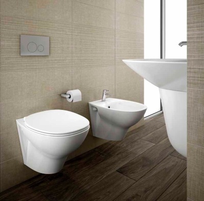 Биде RAK Ceramics Morning MORBD2100AWHA подвесное Белое