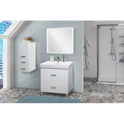 Зеркало Акватон Соул 80 с подсветкой 1A219302SU010 Хром