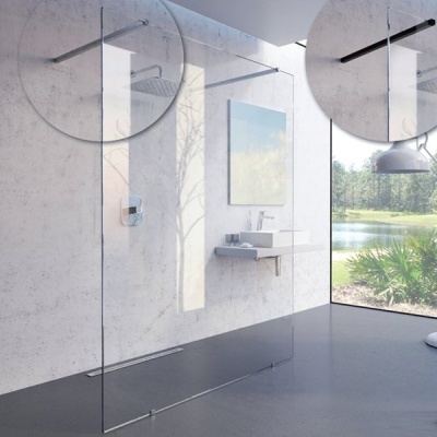 Душевая перегородка Ravak Walk-In Free ST 1300x2000 GW9FJ0C00Z1 профиль Хром стекло Transparent