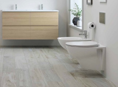 Унитаз RAK Ceramics Morning MORWC1445AWHA/MORSC3901AWHA подвесной с сиденьем Микролифт