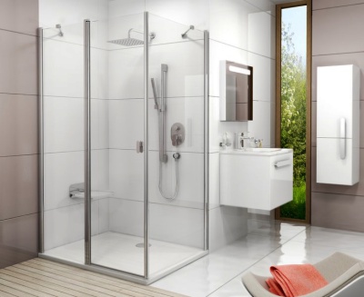 Дверь для душевого уголка Ravak Chrome CRV2-120 1QVG0100Z1 Сатин