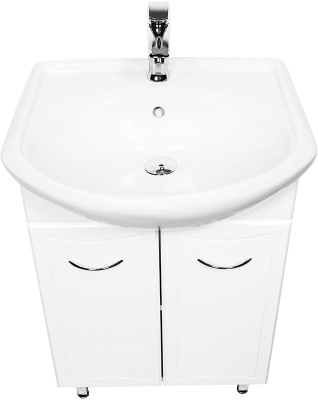 Тумба с раковиной Orange Стиль 57 Белая