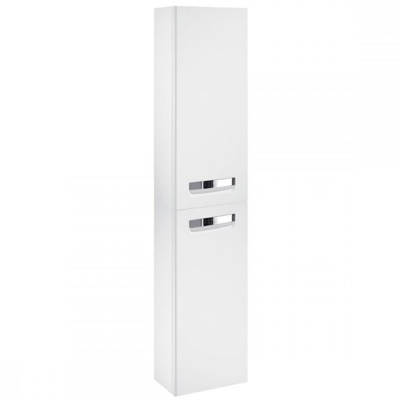 Шкаф пенал Roca The Gap 35 ZRU9302884 L подвесной Белый глянцевый