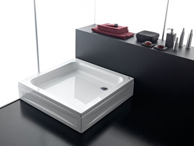 Акриловый поддон для душа Kolpa San Pearl 90x90x24 Белый