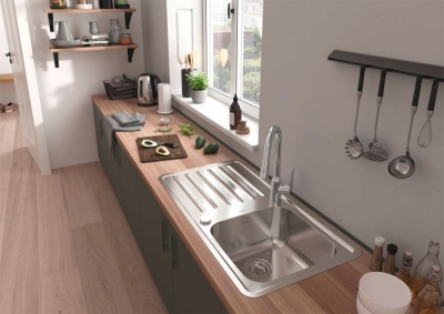Смеситель для кухни Hansgrohe Focus M42 71820800 Нержавеющая сталь