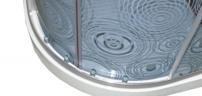 Душевой уголок Parly RGZ91 90х190 профиль Полированный алюминиевый стекло тонированное