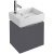 Тумба под раковину Jacob Delafon Rythmik 38 EB1096-N14 подвесная Серый антрацит