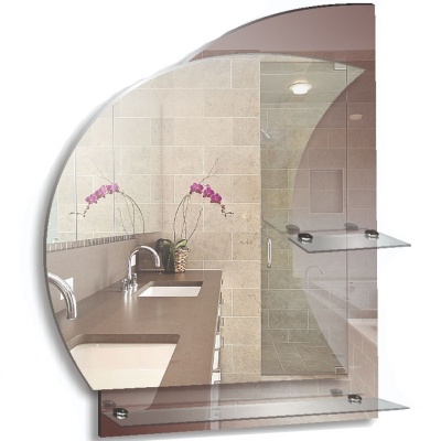 Зеркало Mixline Престиж Фрегат 58 537407 с полкой с декоративной тонировкой