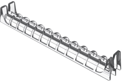 Душевой лоток Berges Wasserhaus Super Slim 1000 091155 с решеткой Хром глянец