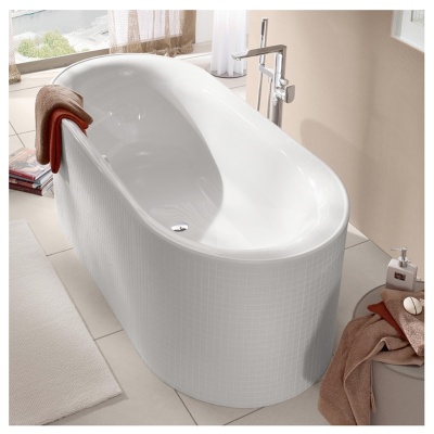 Квариловая ванна Villeroy&Boch Cetus 175x75 Белый альпин