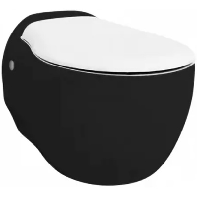 Унитаз Artceram Blend BLV001 01 50 подвесной Черный Белый