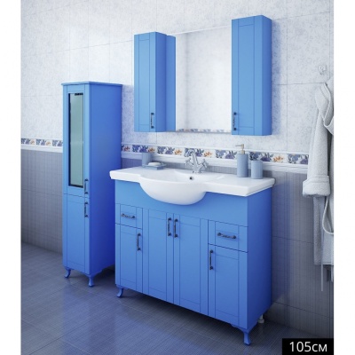 Тумба с раковиной Sanflor Глория 105 С000005714 Белая