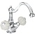 Смеситель для раковины Migliore Olivia ML.OLV-5834 Белый Хром