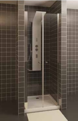 Душевая дверь в нишу Kolpa San Terra flat TV/S 80 Salon Хром