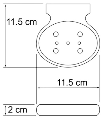 Мыльница настенная WasserKRAFT Berkel K-6869 Хром