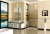 Душевая дверь в нишу WeltWasser WW600 S3 140 10000002744 L профиль Хром стекло прозрачное