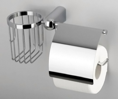 Держатель туалетной бумаги и освежителя WasserKRAFT Berkel K-6859 Хром